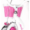 Детский велосипед TECH TEAM MERLIN бело-розовый 20 